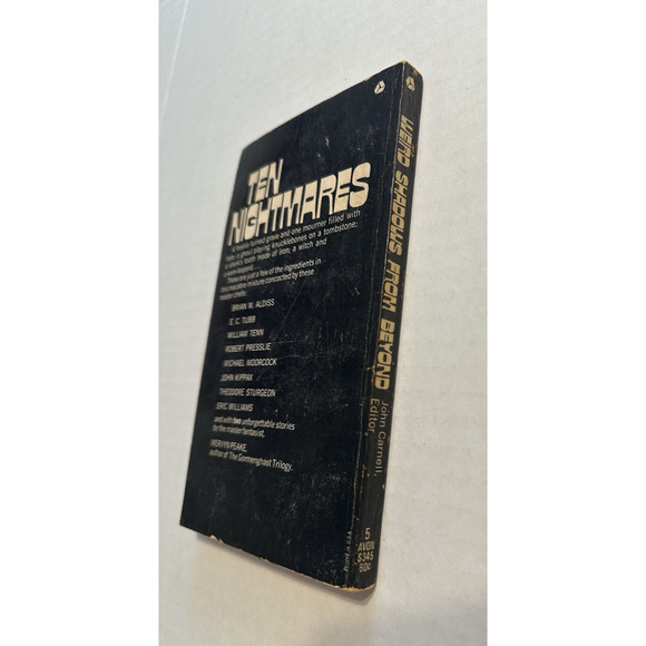 Weird Shadows From Beyond by John Carnell First Avon Printing 1969 Sci Fi - Picture 8 of 10